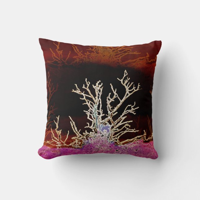 COUSSIN ARBRES D'HIVER (Recto)