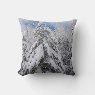 Coussin Arbres neigeux