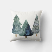 Coussin Arbres persistants Premier Noël Merry & Mariés (Verso)