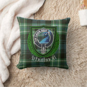 Coussin Arbuthnott Scottish Clan Tartan et Crest (Couverture)