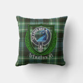 Coussin Arbuthnott Scottish Clan Tartan et Crest (Verso)