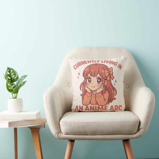 Coussin arc d'anime (Chaise)