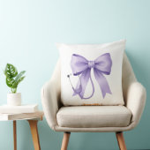 Coussin Arc d'un stéthoscope à la lavande (Chaise)