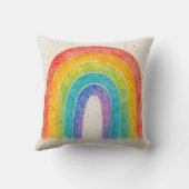 Coussin arc-en-ciel. (Verso)