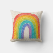 Coussin arc-en-ciel. (Recto)