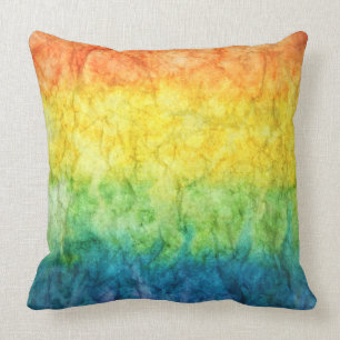 Coussin arc-en-ciel