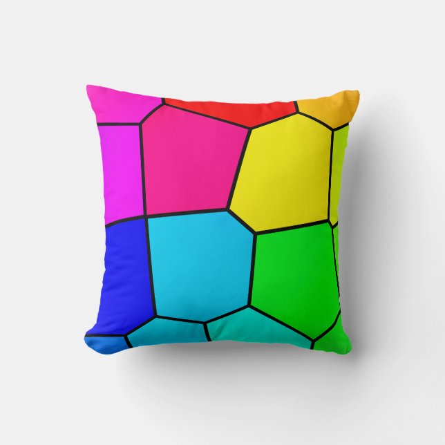 Coussin Arc-en-ciel (Recto)