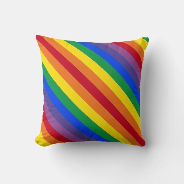 Coussin Arc-en-ciel (Recto)