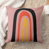 Coussin arc-en-ciel abstrait (Couverture)