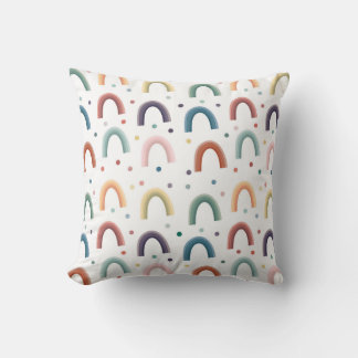Coussin Arc-en-ciel Bohème