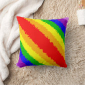 Coussin Arc-en-ciel clair et coloré (Couverture)