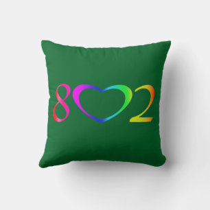 Coussin Arc-en-ciel de la fierté gay