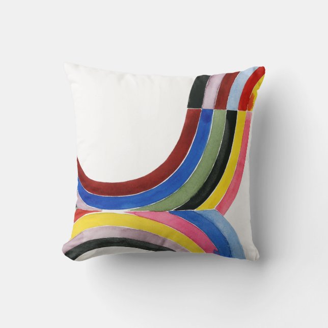 Coussin Arc-en-ciel déconstruit - vertical (Recto)