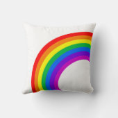 Coussin Arc en ciel et monogramme (Verso)