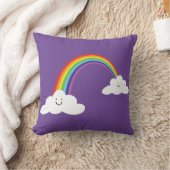 Coussin Arc en ciel et nuages (Couverture)