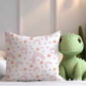 Coussin Arc en ciel et soleil