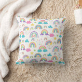 Coussin Arc-en-ciel mignon (Couverture)