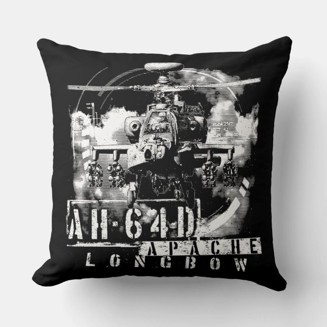 Coussin Arc long Apache AH-64D (Recto)