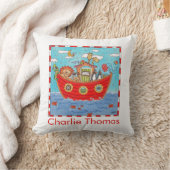 Coussin Arche de Noé personnalisée (Couverture)