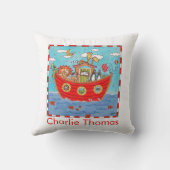 Coussin Arche de Noé personnalisée (Verso)
