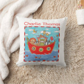 Coussin Arche de Noé personnalisée (Couverture)