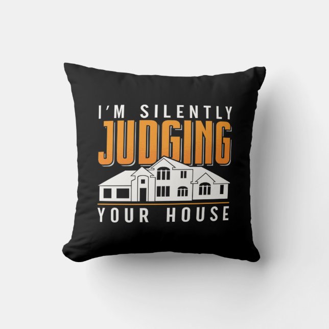 Coussin Architecte Je Jusdging Your House Architecture (Recto)