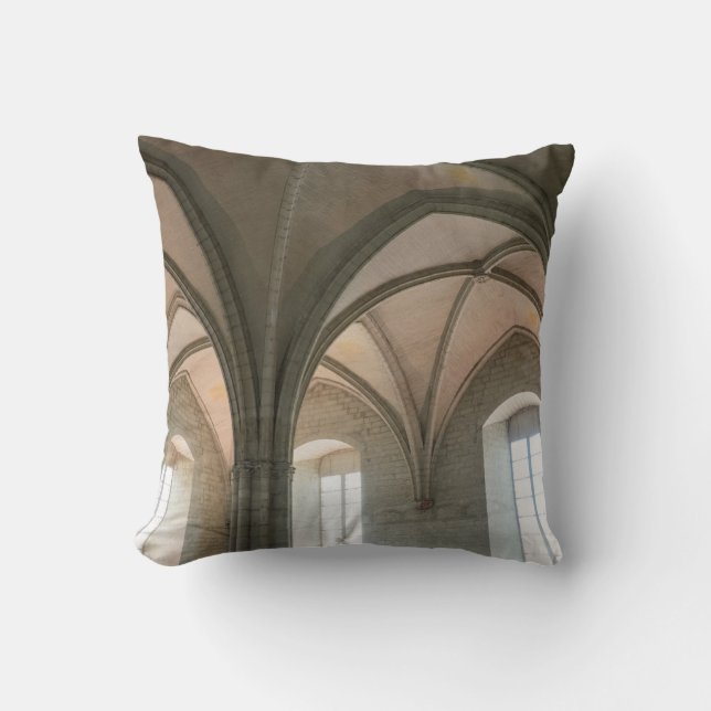 Coussin Architecture du palais des papes (Recto)