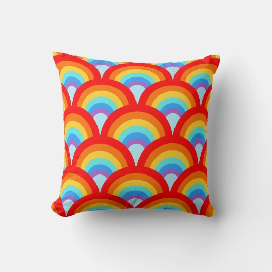 Coussin Arcs-en-ciel (Recto)