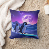 Coussin Arctic Night Penguins (Couverture)