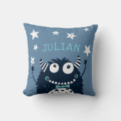 Coussin Ardoise | Monstre personnalisé (Recto)