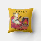 Coussin Aries la constellation d'étoiles du zodiaque de Ra (Verso)