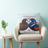 Coussin Arlequin Canard Amateur Toute année Anniversaire (Chaise)