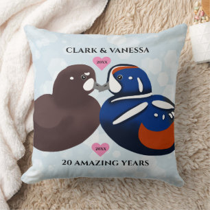 Coussin Arlequin Canard Amateur Toute année Anniversaire