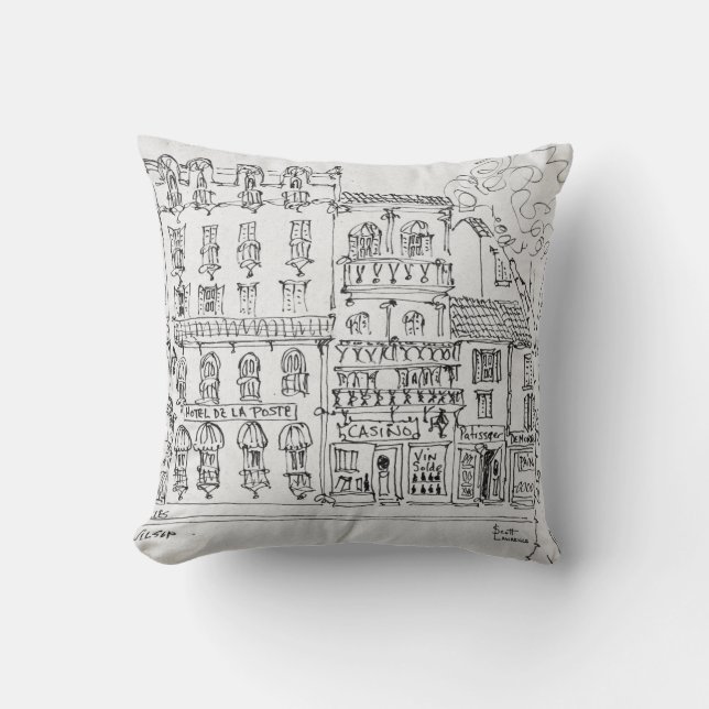 Coussin Arles, France (Recto)