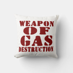 Coussin Arme De Destruction Du Gaz