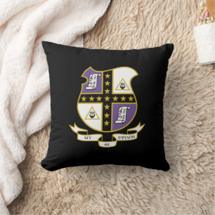 Coussin Armoiries de Mu Phi Epsilon