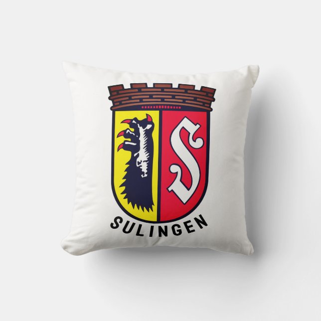 Coussin Armoiries de Sulingen, Allemagne (Recto)