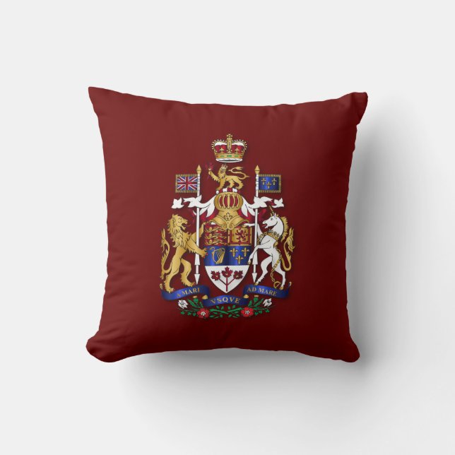Coussin Armoiries du Canada (Recto)