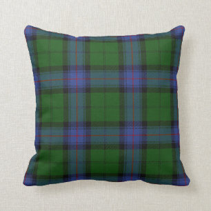 Coussin Armstrong Clan Tartan Scottish Plaid Motif