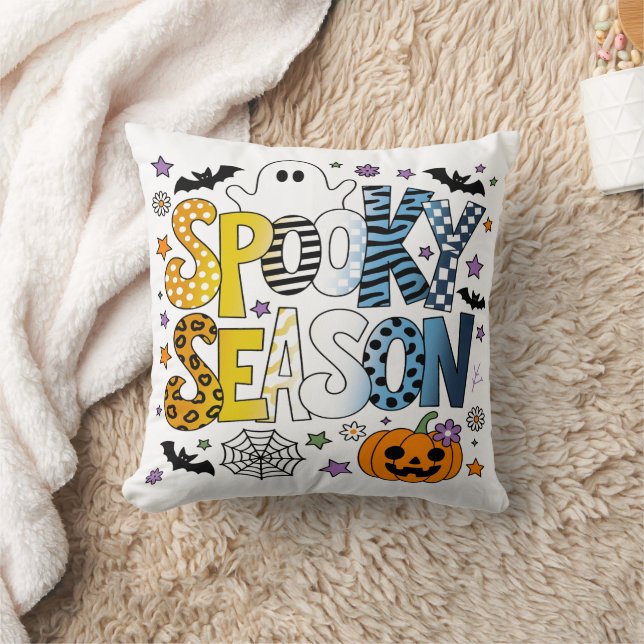 Coussin AroAce Saison Halloween épouvantable (Couverture)