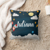 Coussin Arrêt de l'explosion | Espace extra-atmosphérique  (Couverture)