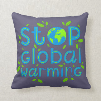 Coussin Arrêter le Réchauffement climatique