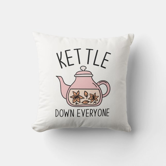 Coussin Arrêter tout le monde (Recto)