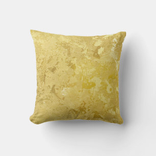 Coussin Arrière - plan Abstrait de texture d'or