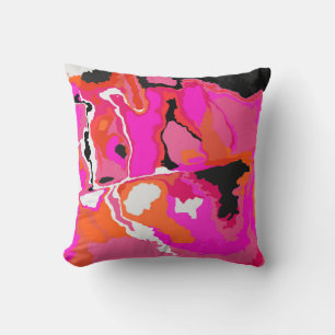 Coussin Arrière - plan Acid Vivid Digital Psychedelic bril