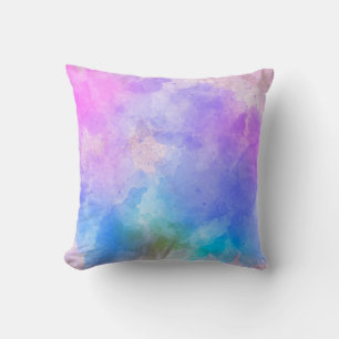 Coussin Arrière - plan art aquarelle abstraite