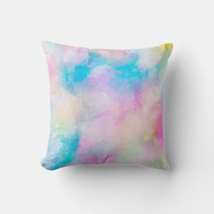 Coussin Arrière - plan art aquarelle abstraite