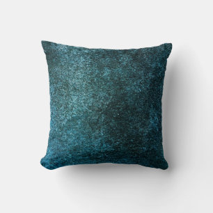Coussin Arrière - plan bleu foncé qui est une surface rugu