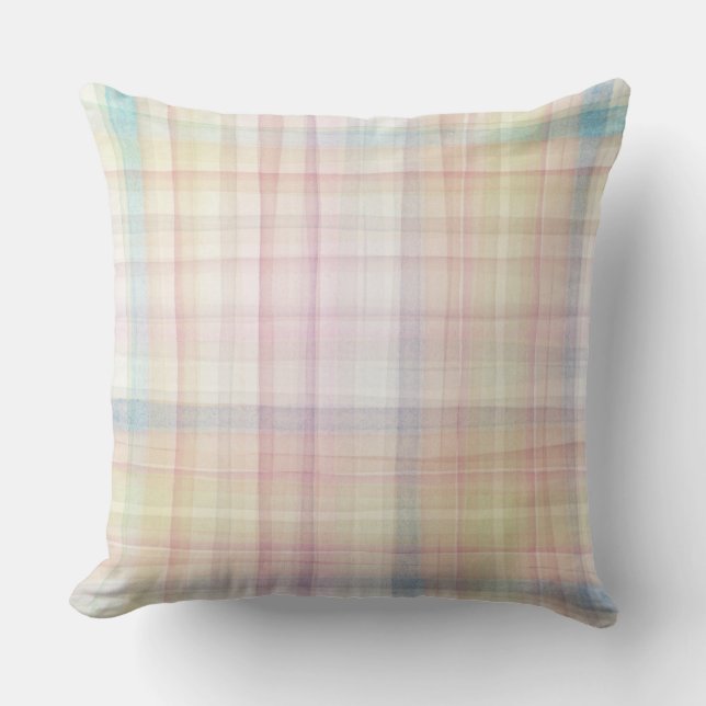 Coussin Arrière - plan conçu d'art d'aquarelle, texture (Recto)
