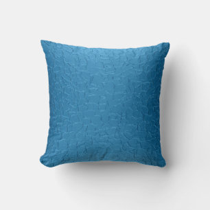 Coussin Arrière - plan d'art bleu